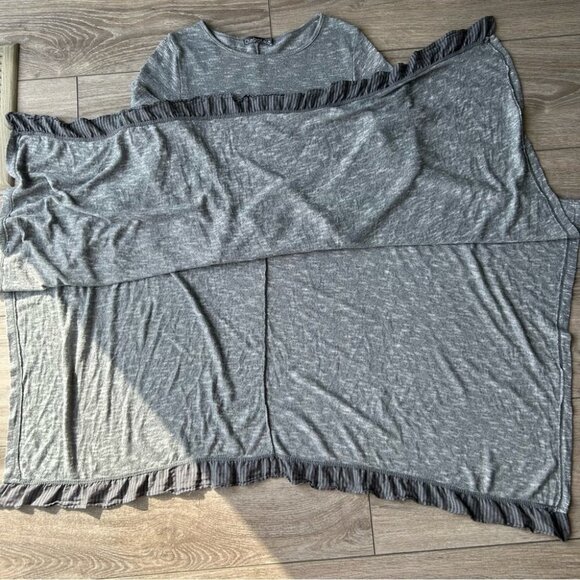 Diabolika Space Dye Asymmetrical  Hem Lagenlook Dress Made in Italy One Size - Picture 10 of 14
